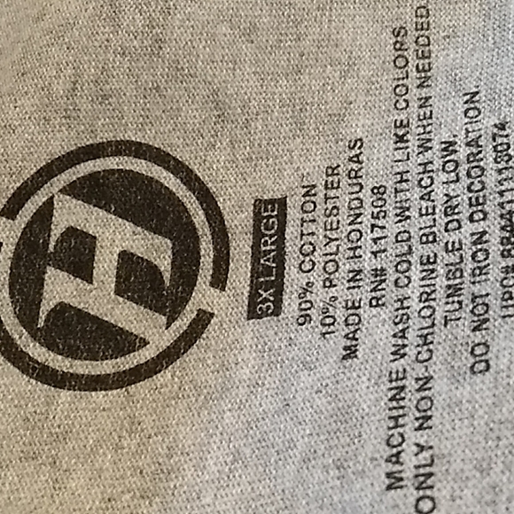 Nwt Men's 3X Grey T" Shirt - Picture 6 of 6